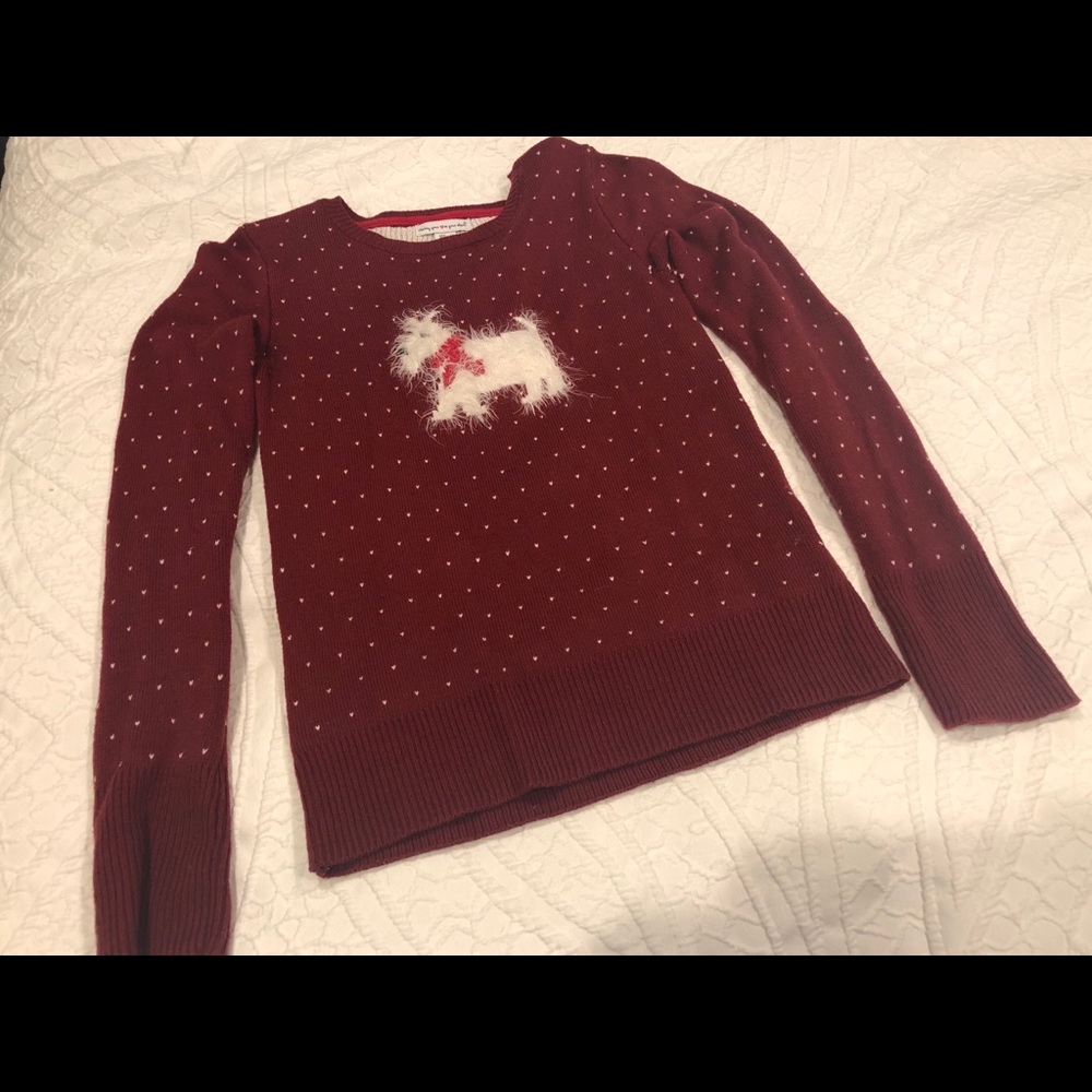 Red holiday sweater